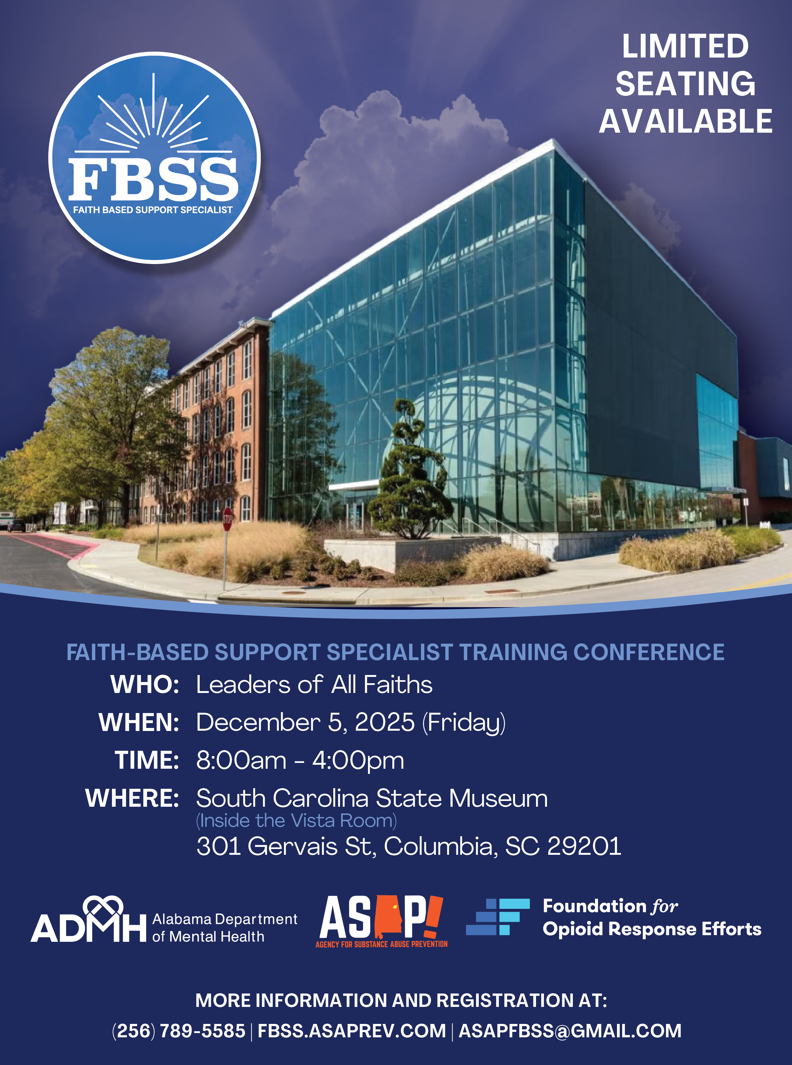 flyer for ASAP event